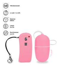 Laden Sie das Bild in den Galerie-Viewer, Vibroei mit Fernbedienung Brava - M