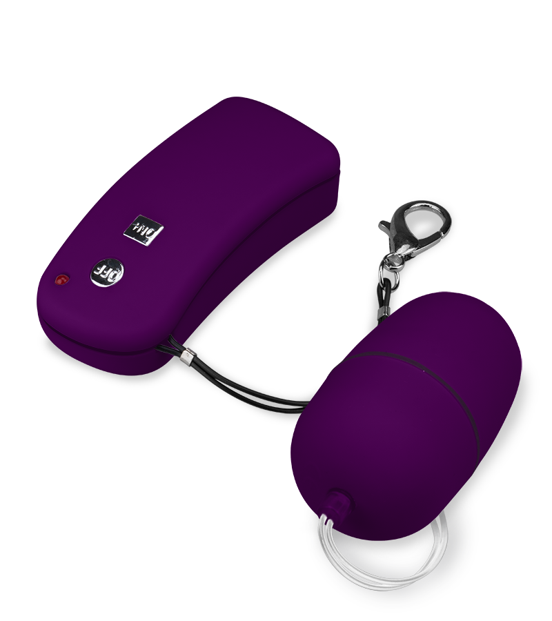 Vibroei mit Fernbedienung Brava - M