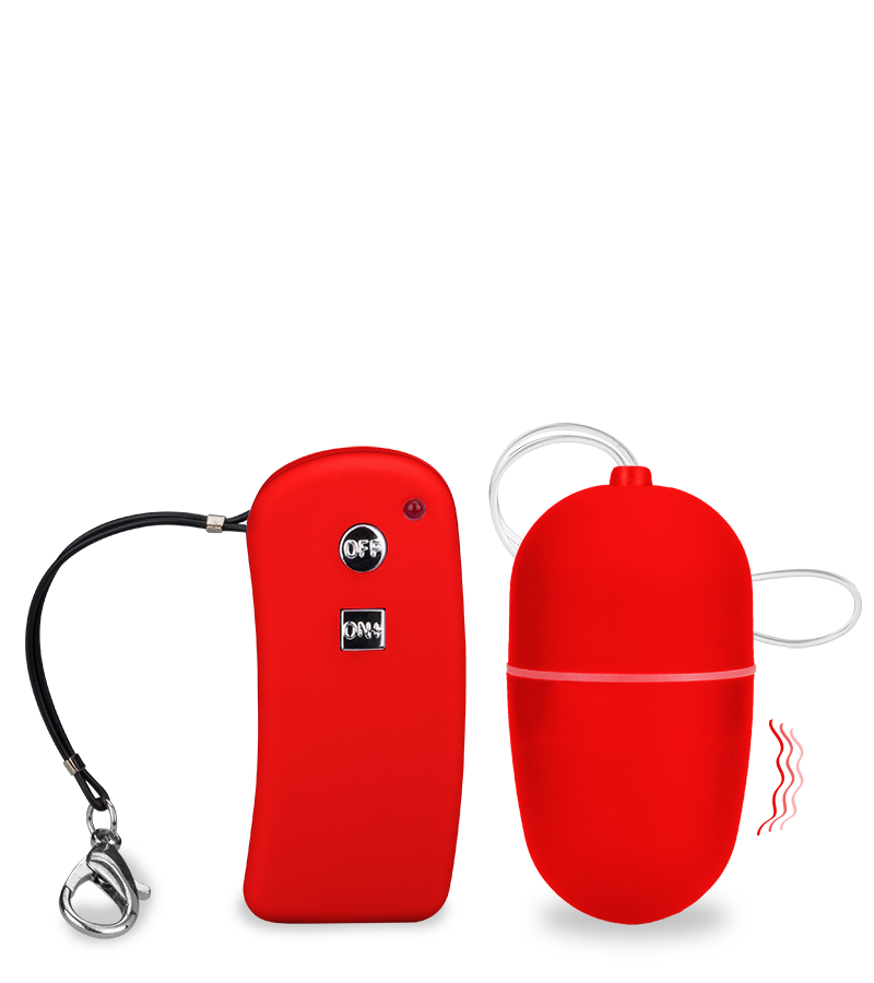 Vibroei mit Fernbedienung Brava - M