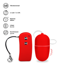 Laden Sie das Bild in den Galerie-Viewer, Vibroei mit Fernbedienung Brava - M