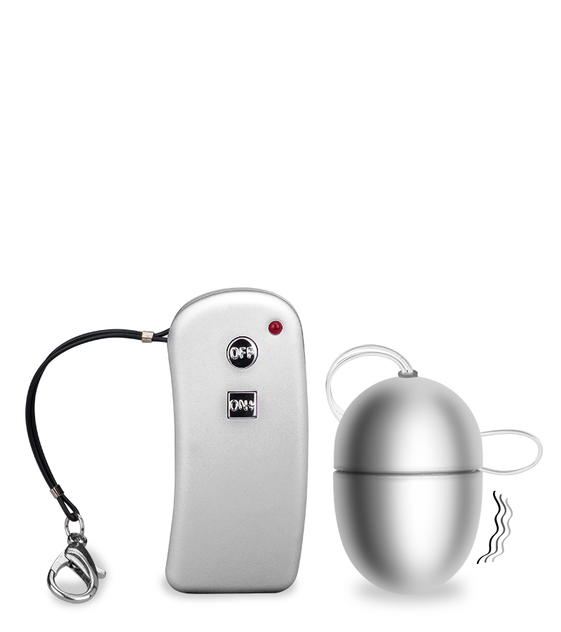 Vibroei mit Fernbedienung Brava - S