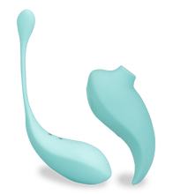 Laden Sie das Bild in den Galerie-Viewer, Vibroei mit Klitorissauger als Fernbedienung Namasté