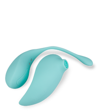 Laden Sie das Bild in den Galerie-Viewer, Vibroei mit Klitorissauger als Fernbedienung Namasté
