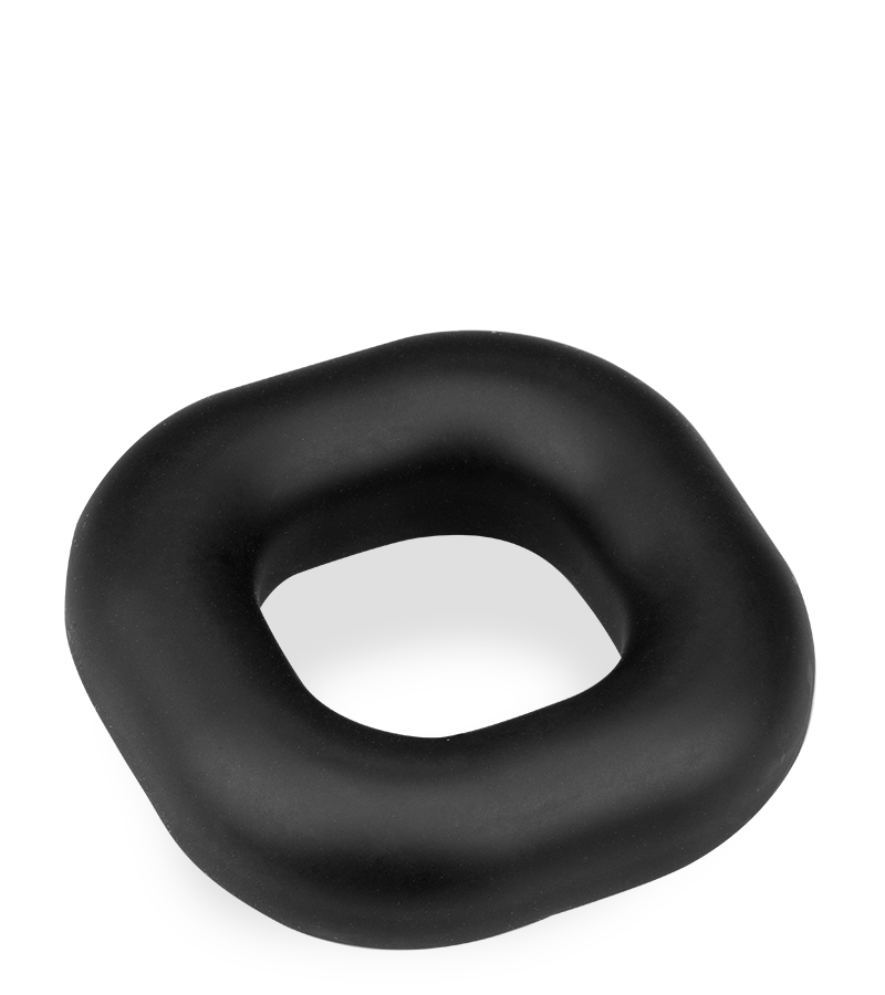 Viereckiger Cockring aus medizinischem Silikon Pollie