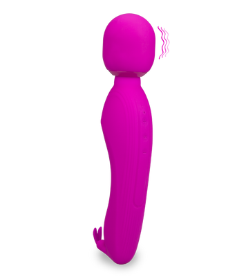 Wand Massager mit Rabbit Nirvana