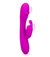 Laden Sie das Bild in den Galerie-Viewer, Wiederaufladbarer Rabbit-Vibrator Dual Spot