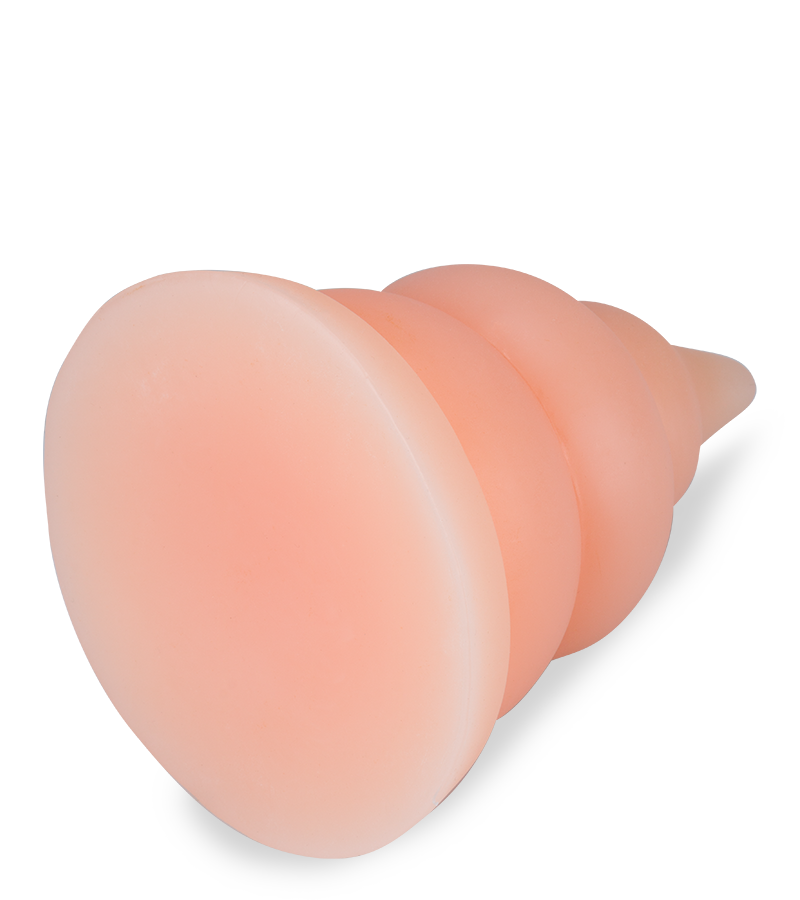 XL-Analplug mit Saugnapf Poopy