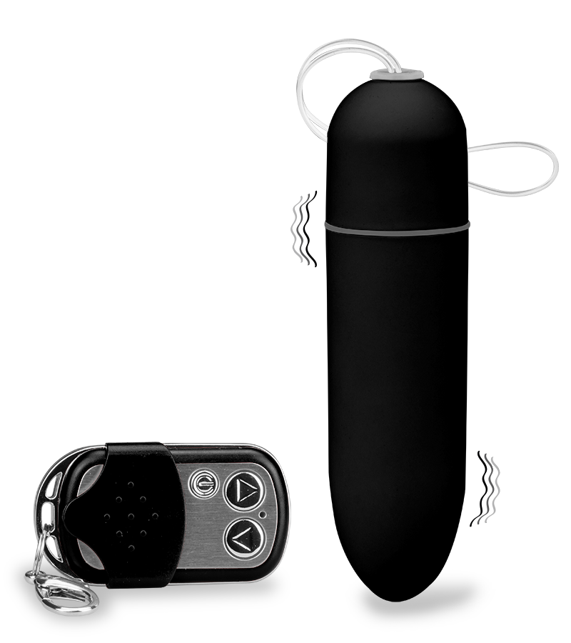 XXL-Vibroei mit Fernbedienung