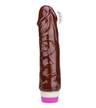 Laden Sie das Bild in den Galerie-Viewer, Zweifarbiger biegsamer Dildo-Vibrator